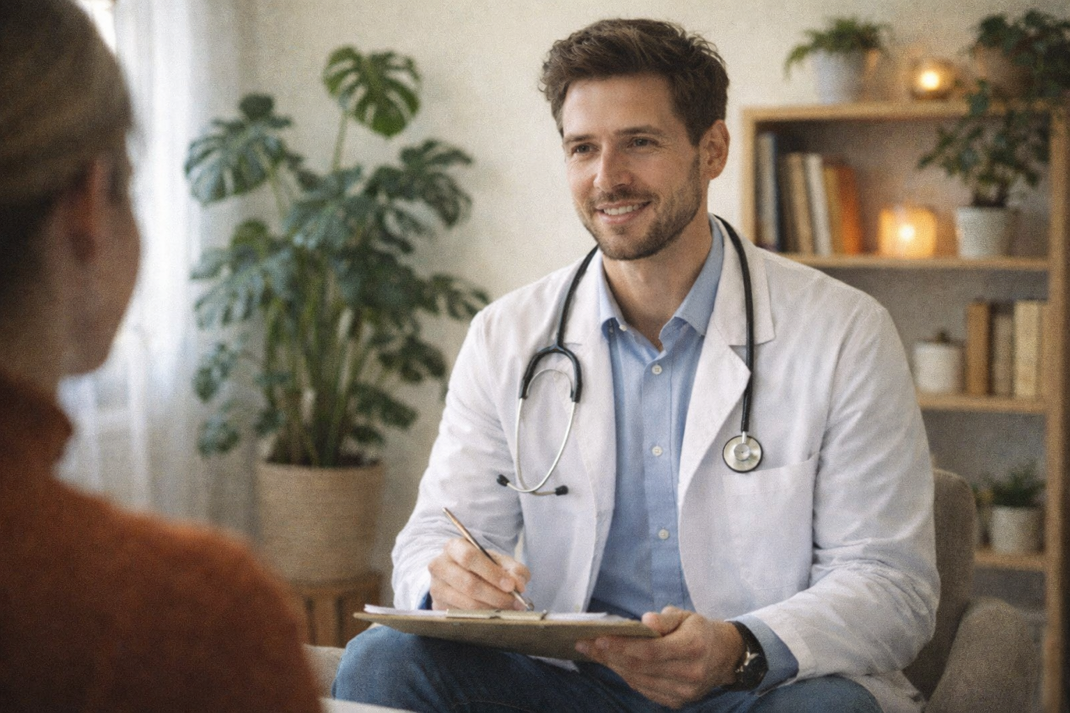 Dr. Elias Hart, medizinischer Leiter